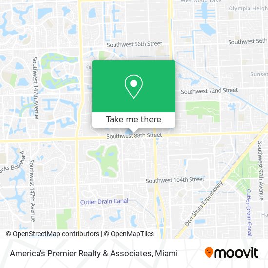 America's Premier Realty & Associates map