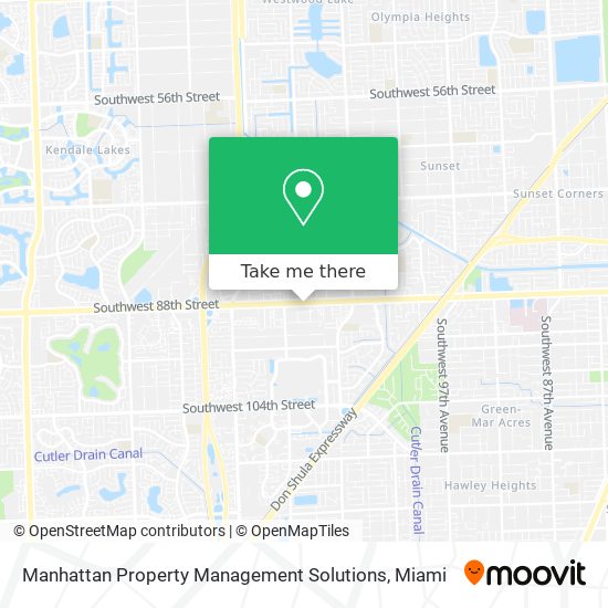Manhattan Property Management Solutions map