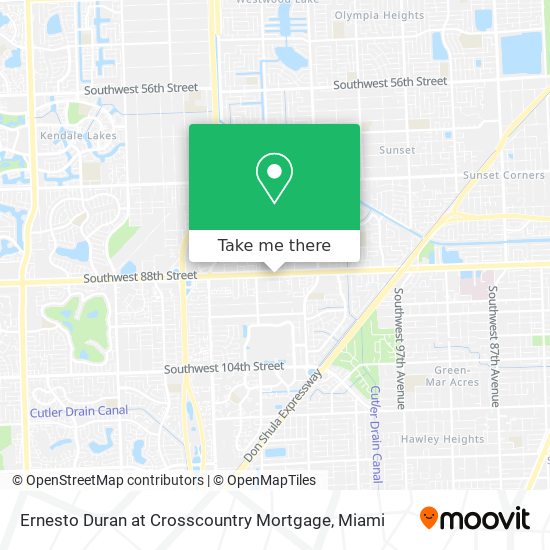 Mapa de Ernesto Duran at Crosscountry Mortgage