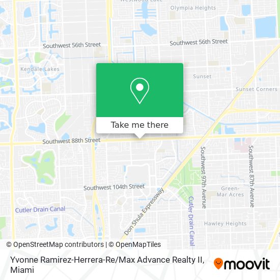 Yvonne Ramirez-Herrera-Re / Max Advance Realty II map
