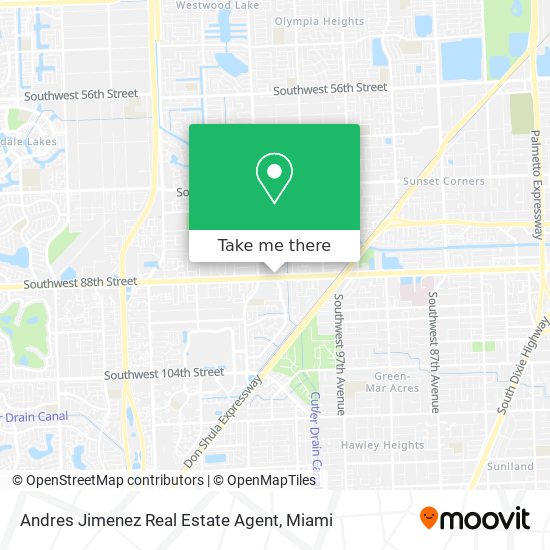 Andres Jimenez Real Estate Agent map