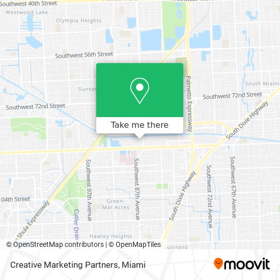 Mapa de Creative Marketing Partners