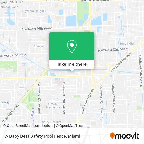 Mapa de A Baby Best Safety Pool Fence