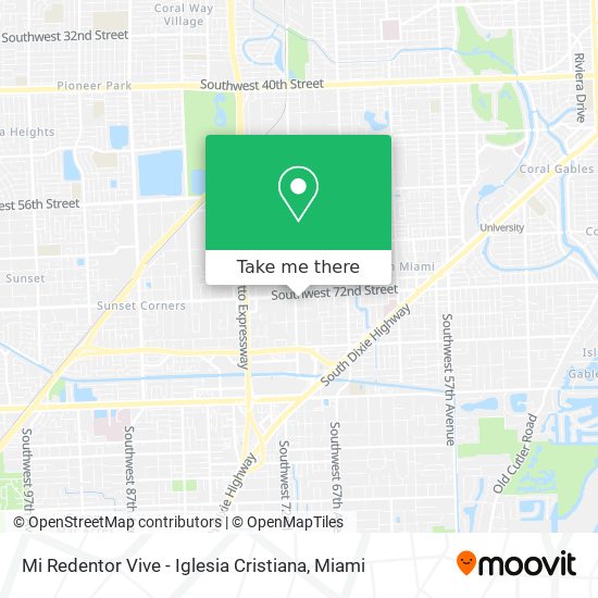 Mi Redentor Vive - Iglesia Cristiana map