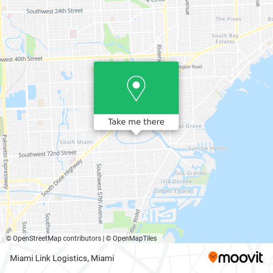 Miami Link Logistics map