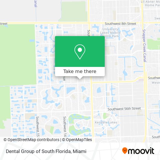 Mapa de Dental Group of South Florida