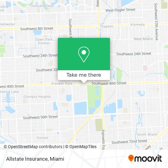 Allstate Insurance map