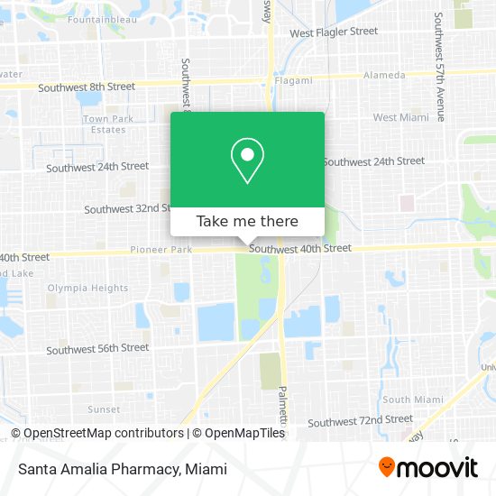 Santa Amalia Pharmacy map