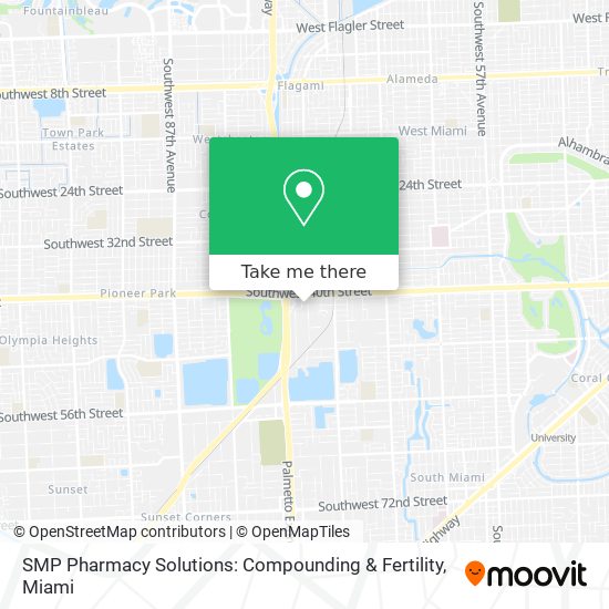 Mapa de SMP Pharmacy Solutions: Compounding & Fertility