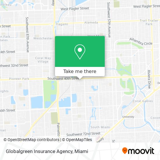 Mapa de Globalgreen Insurance Agency