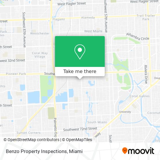 Benzo Property Inspections map