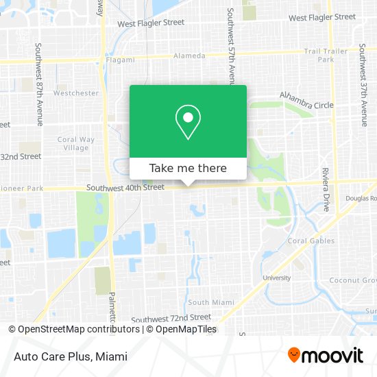 Auto Care Plus map