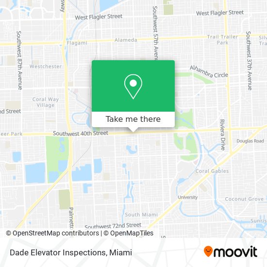 Mapa de Dade Elevator Inspections