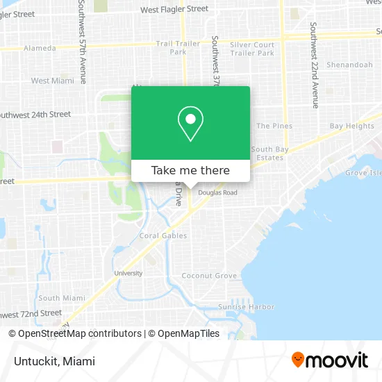 Untuckit map