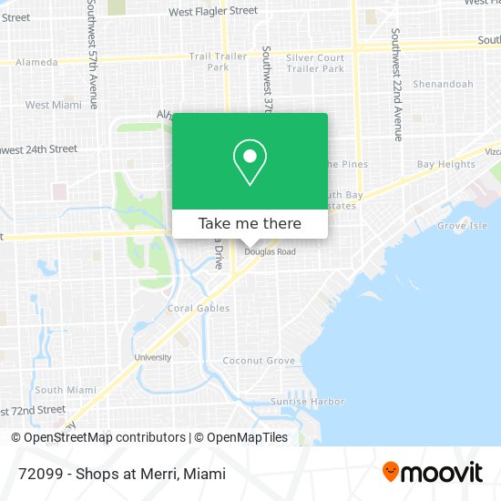 72099 - Shops at Merri map