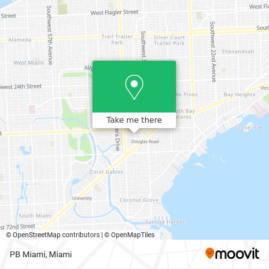 PB Miami map
