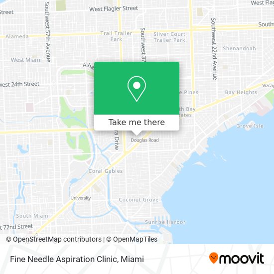 Fine Needle Aspiration Clinic map
