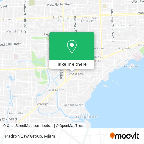 Padron Law Group map