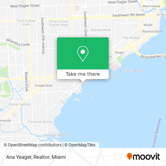 Ana Yeager, Realtor map