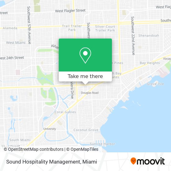 Sound Hospitality Management map