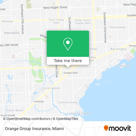 Mapa de Orange Group Insurance