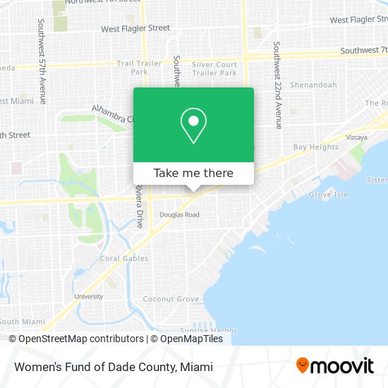 Mapa de Women's Fund of Dade County