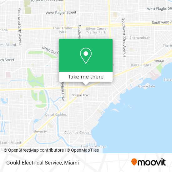 Gould Electrical Service map