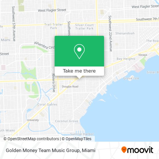 Golden Money Team Music Group map