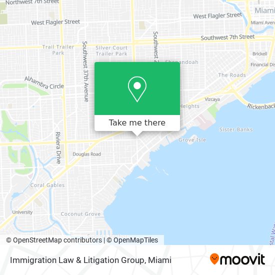 Immigration Law & Litigation Group map