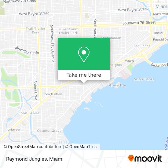 Raymond Jungles map