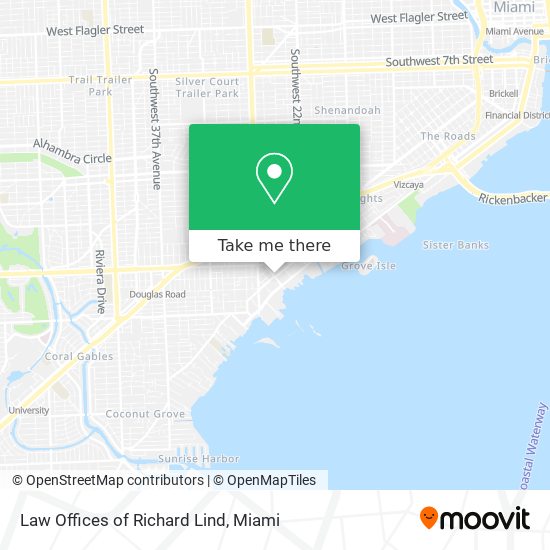 Law Offices of Richard Lind map