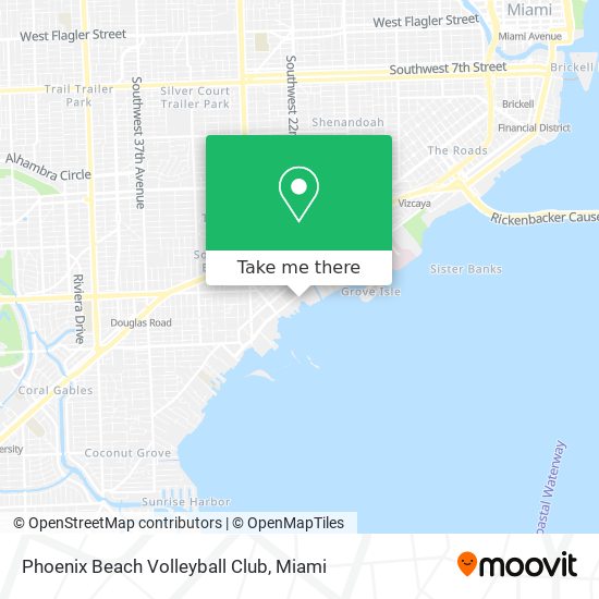 Mapa de Phoenix Beach Volleyball Club