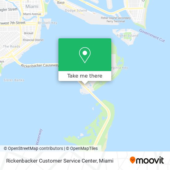 Mapa de Rickenbacker Customer Service Center
