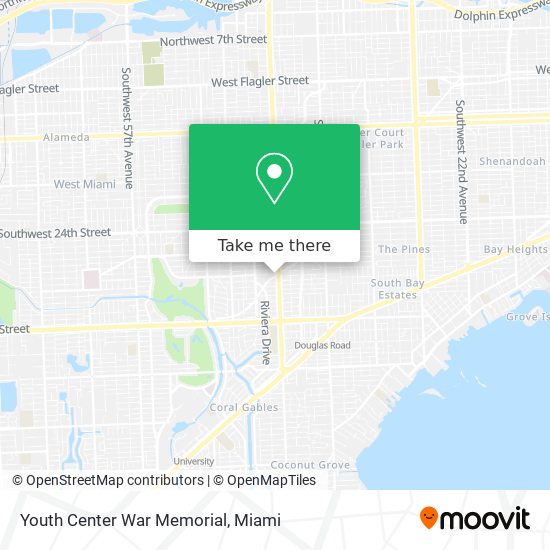 Mapa de Youth Center War Memorial