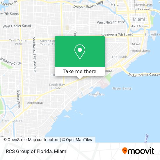 Mapa de RCS Group of Florida