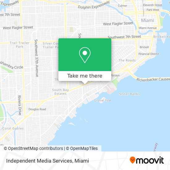 Mapa de Independent Media Services