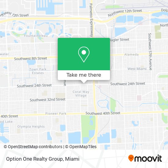 Option One Realty Group map