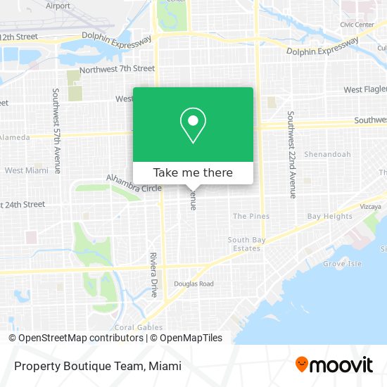 Property Boutique Team map