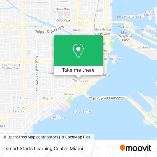 Mapa de smart Starts Learning Center