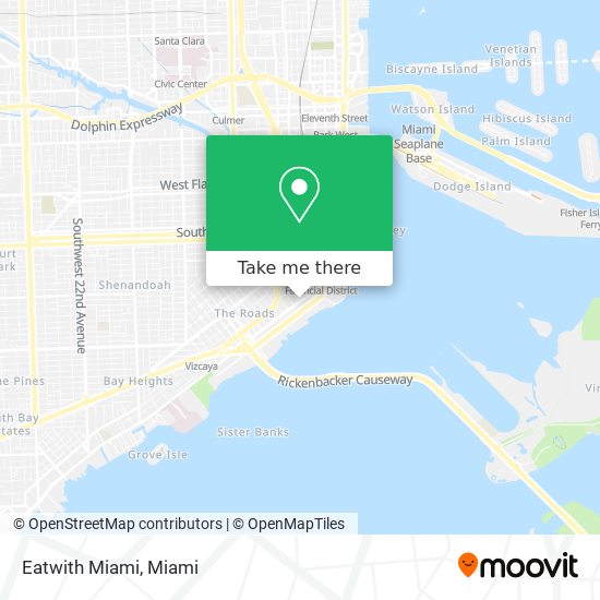 Eatwith Miami map