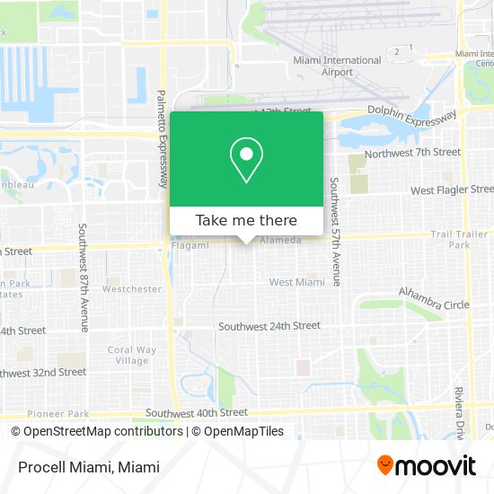 Mapa de Procell Miami