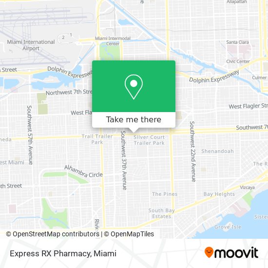 Express RX Pharmacy map