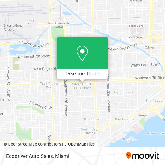 Ecodriver Auto Sales map