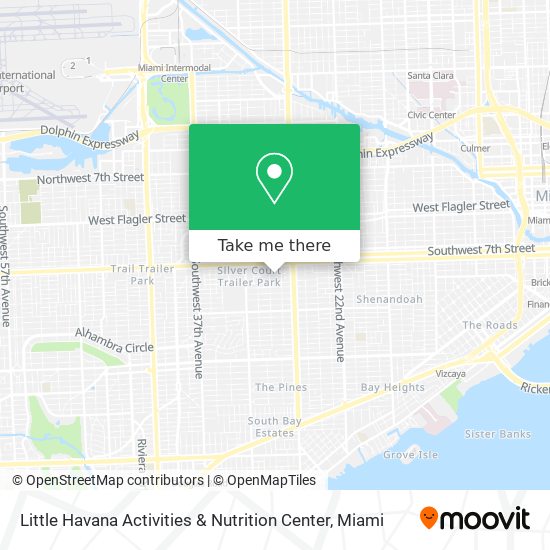 Mapa de Little Havana Activities & Nutrition Center