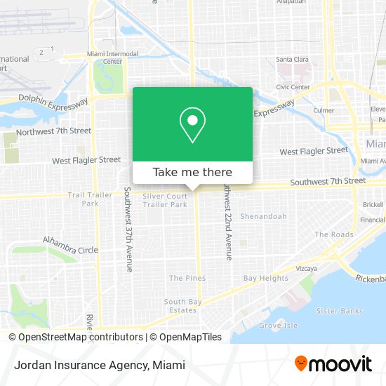 Jordan Insurance Agency map