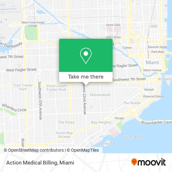 Mapa de Action Medical Billing