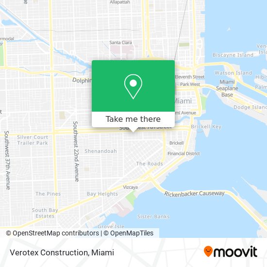 Verotex Construction map