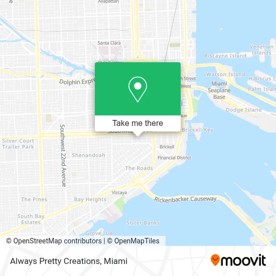 Always Pretty Creations map