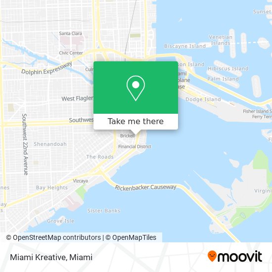 Mapa de Miami Kreative