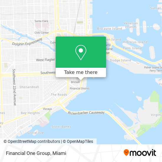 Financial One Group map